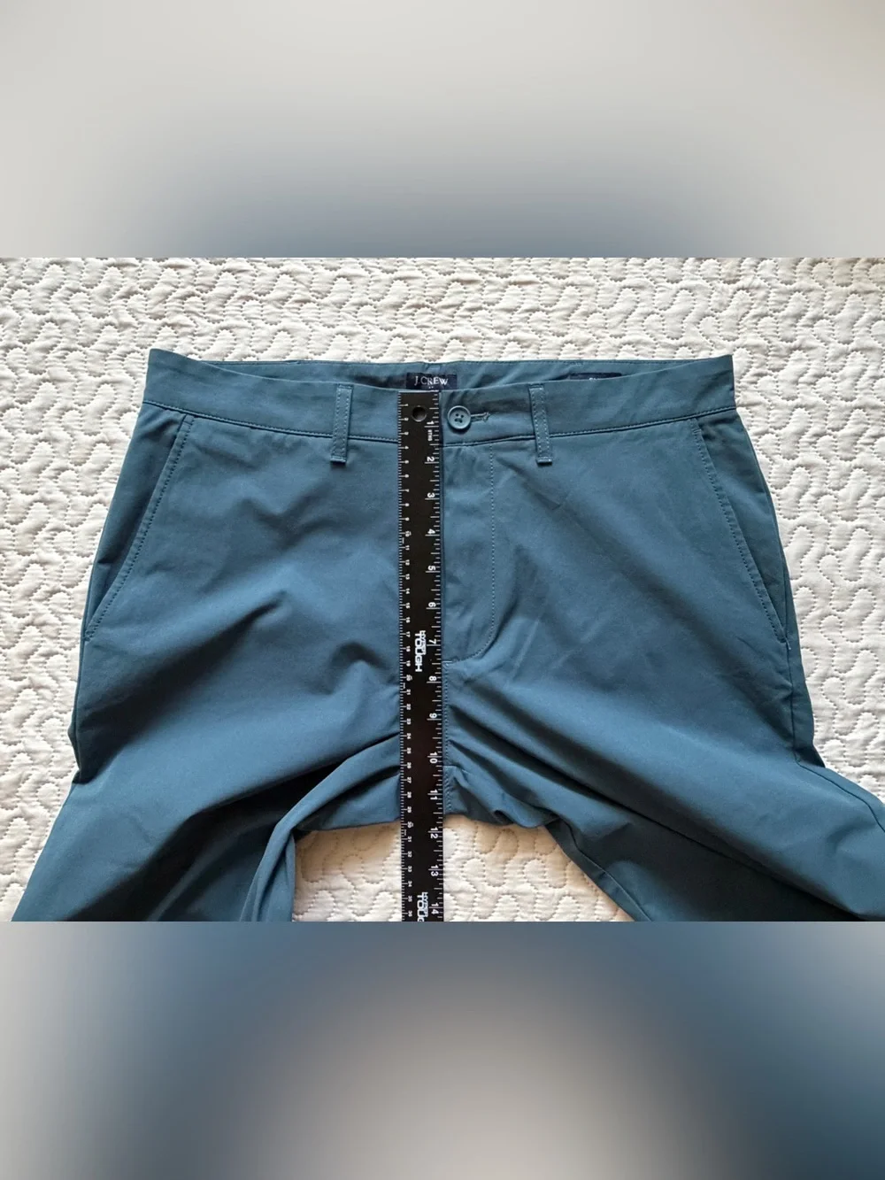 J.Crew Flex Men’s Slim Performance Pants Teal Blue Size 32x31